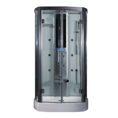 47.2'' W 88.6'' H Framed Square Shower Enclosure