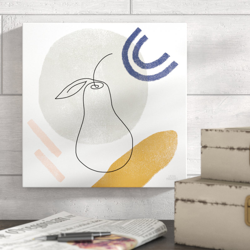 Kitchen Table III by Laura Marshall - Wrapped Canvas Print, 30cm H x 30cm W 