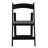 4 Solid Wood Folding Chairs - Black Cushion/Shelf, , Easy To Carry, For Balcony, Wedding/Special Occasion Events 4Pcs Chair Upholstery No Assembly Space Saving Comfortable For Home Use-1870674343-1870674345