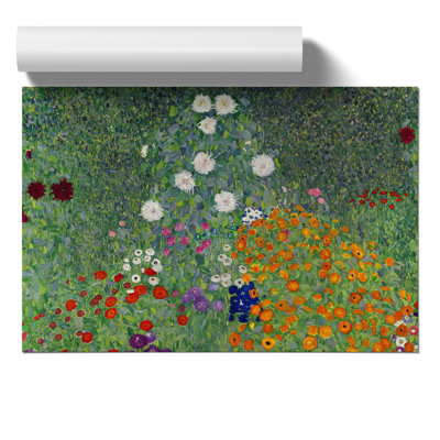 Flower Garden by Gustav Klimt - Frameless Print