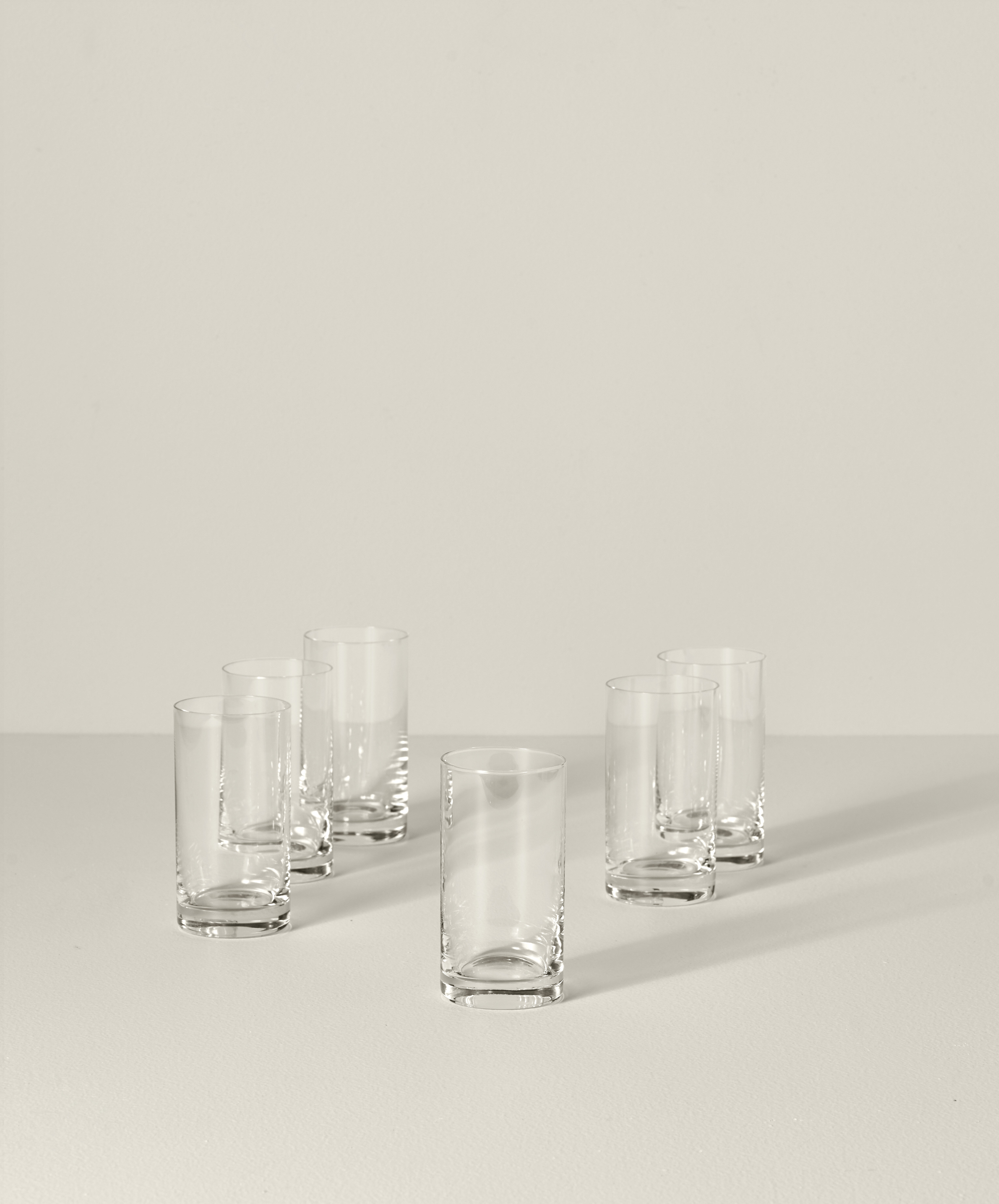 Oneida Stackables Clear Short & Tall Glasses, Set of 12