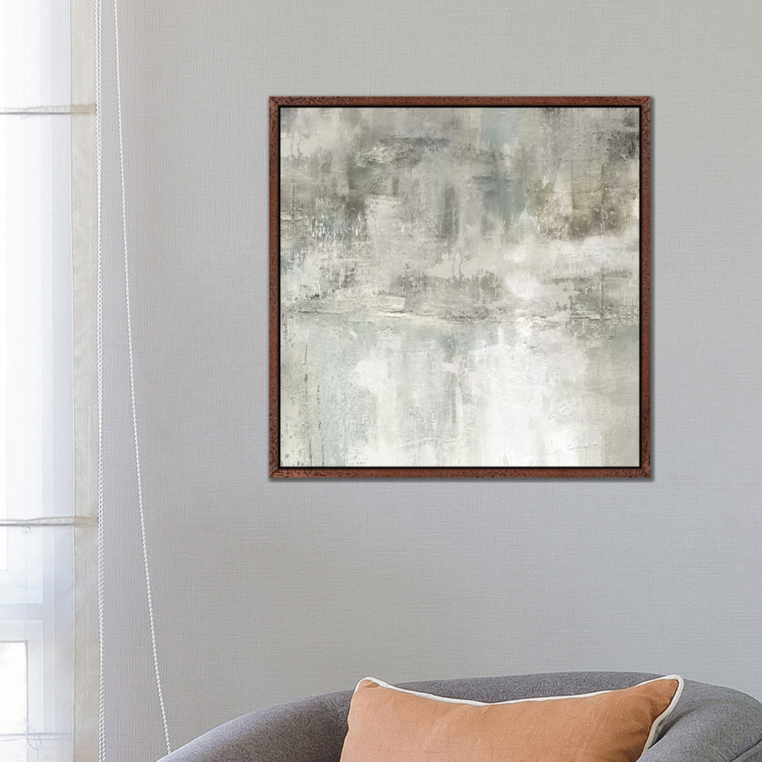 Misty Lake by Carol Robinson - Print on Canvas
