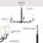 Mack Chandelier with Layered Glass Shades-127380315-131120715