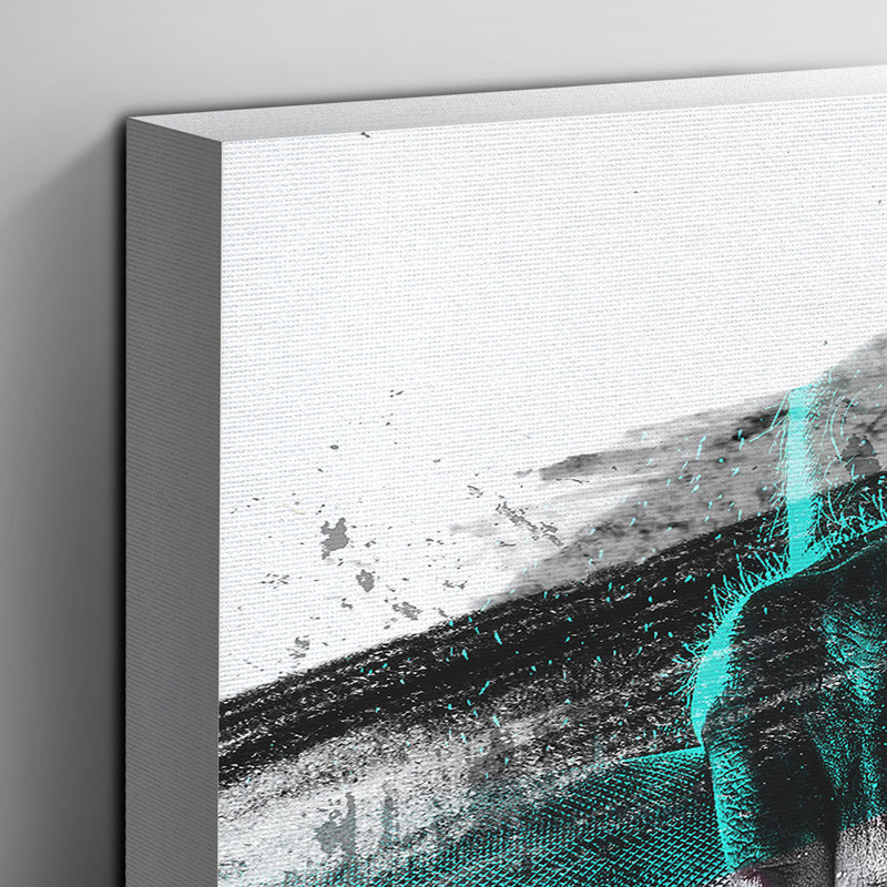 Bodybuilding Fitness Weights - Wrapped Canvas, 70cm H x 100cm W