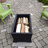 Rectangle Steel Wood Burning Smokeless Fire Pit