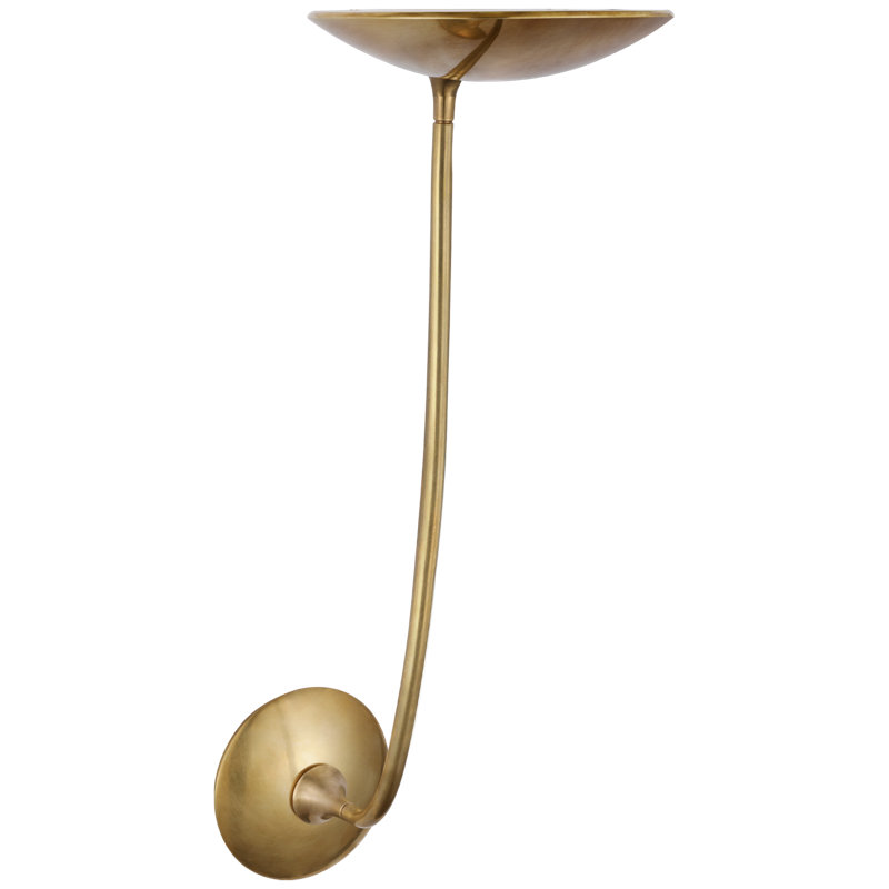 Thomas O'Brien Keira Large Sconce, Bronze/Hand-Rubbed Antique Brass