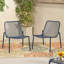 Chaise d'extérieur en fer-436042582