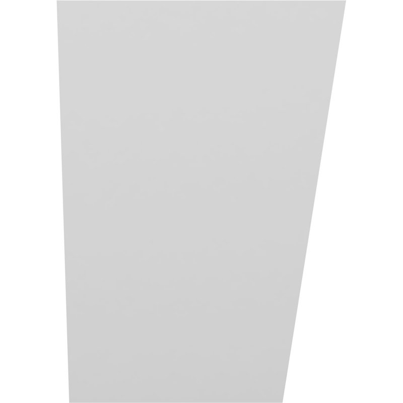 Support de genou traditionnel en PVC de qualité architecturale, H 8 po x l 5 po x P 8 po