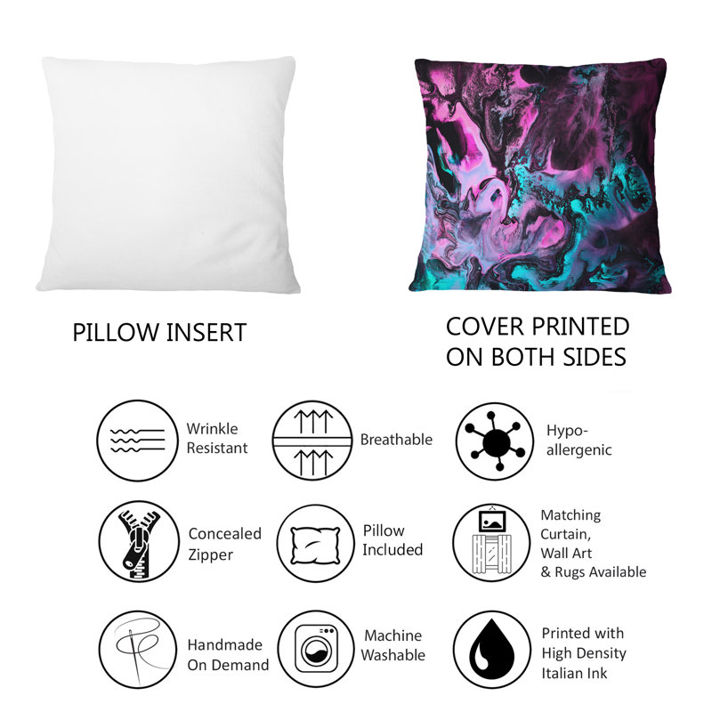 Coussin Neon, 18 po x 18 po