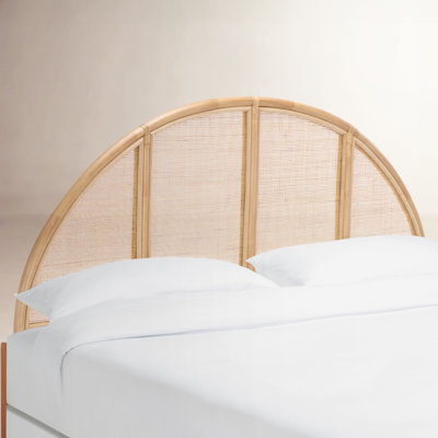 Elara Rounded Rattan Headbord