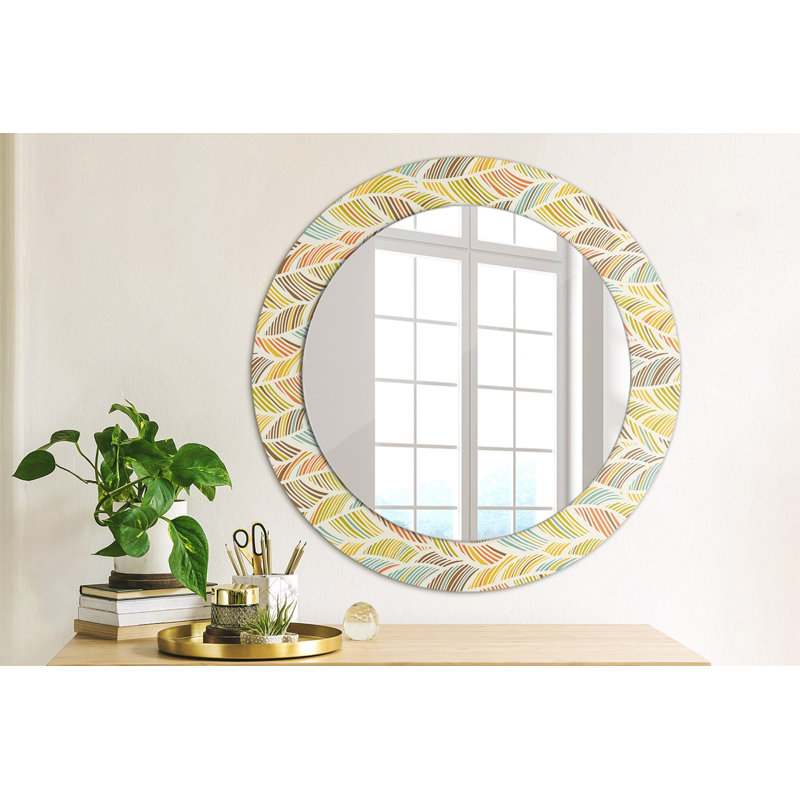 Huldar Glass Flat Wall Mirror