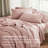 Bedsure Polyester Microfiber Sheet Set Hotel Luxury Sheets, Easy Care Cooling Bed Sheet Set 84GSM(101" x 107")GentleSoft™️-105311060-105311071