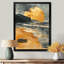 Golden Coastal Beach Sunset - reproduction d'art mural plage-646089936-646089927
