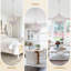 Kris 18" 6-Light Farmhouse Dimmable Wooden Chandelier, Modern Pendant Light