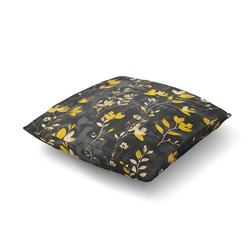 Housse de coussin en polyester Mildred, H 20 po x l 20 po