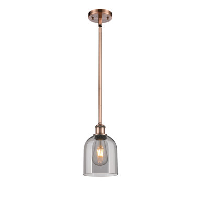 Ballston Anacaren 1 Light 6" Stem Hung Pendant-516-G558