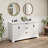 Barnhart 60" Fully Assembled Double Sink Bathroom Vanity with Engineer Stone Sink Top-1147204226
