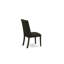 Ensemble de table de cuisine 7 pièces comprenant une table à manger rectangulaire avec pieds en V et 6 chaises de salle à manger Parson en tissu lin noir, 91 x 152 cm (36 x 60 pouces).-1488947744-1488947746-1488947747