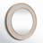 Yalina Framed Wall Mirror 28" Diameter Natural