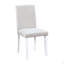 Ensemble de table de salle à manger en bois 6 pièces, table de salle à manger en bois avec 4 chaises rembourrées et banc pour 6 personnes, ensemble de table de salle à manger rectangulaire avec décoration en cristal pour la cuisine, la salle à manger, blanc