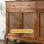 Armoire d'appoint multifonctionnelle en rotin rétro tissé