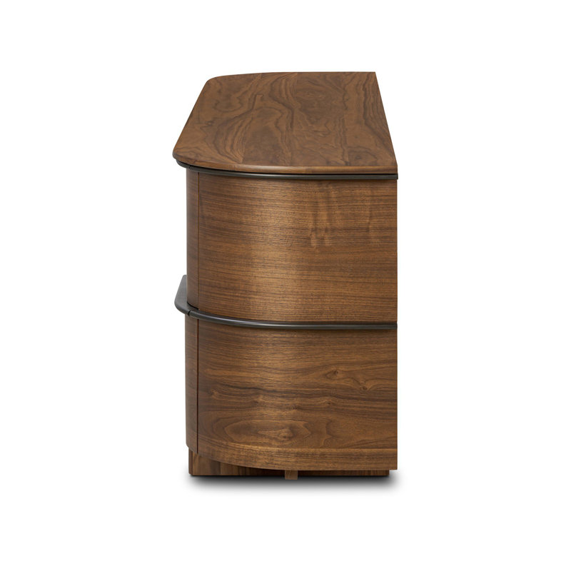 Theo Sideboard-Dark Brown Walnut Veneer