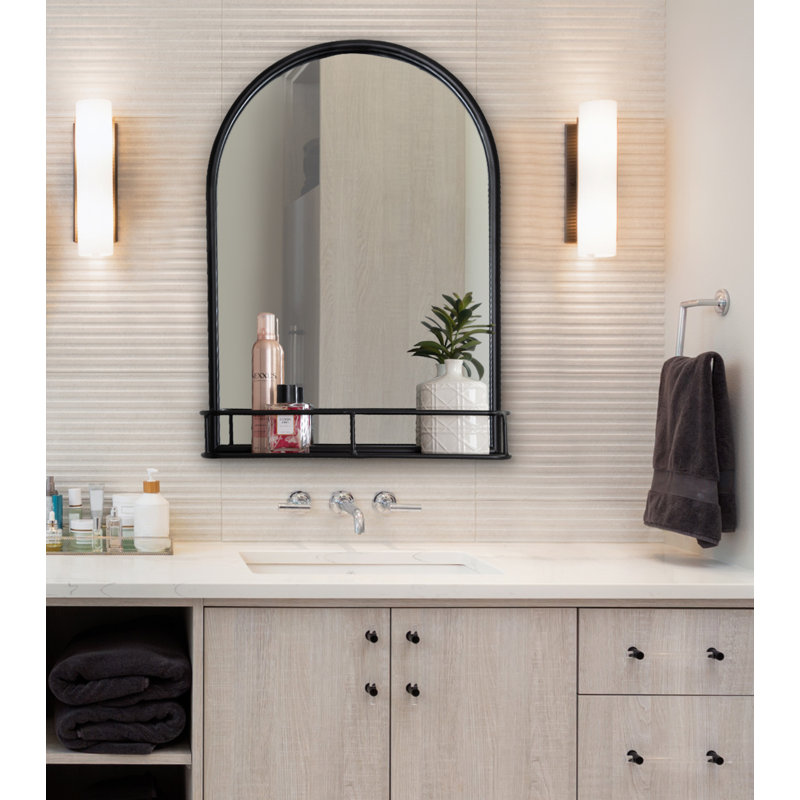 Miroir d'appoint Koda, Noir