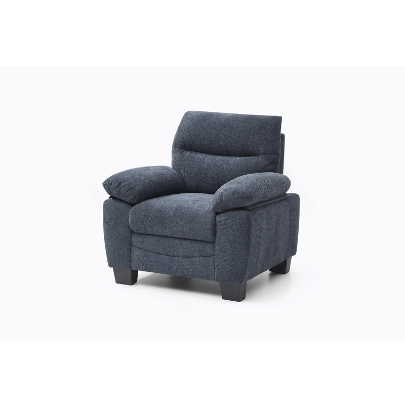 Chaise confortable et élégante avec sièges de soutien, dossier amovible et coussins d'accoudoirs rembourrés pour vous détendre à la maison