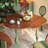 Natural and elegant solid wood dining table-110457762