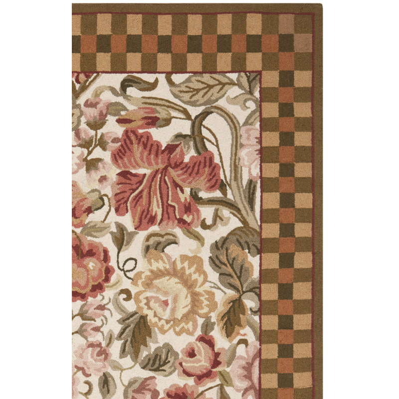 Chelsea Hand Hooked Wool Pile Rug, Runner 2'6" x 10'