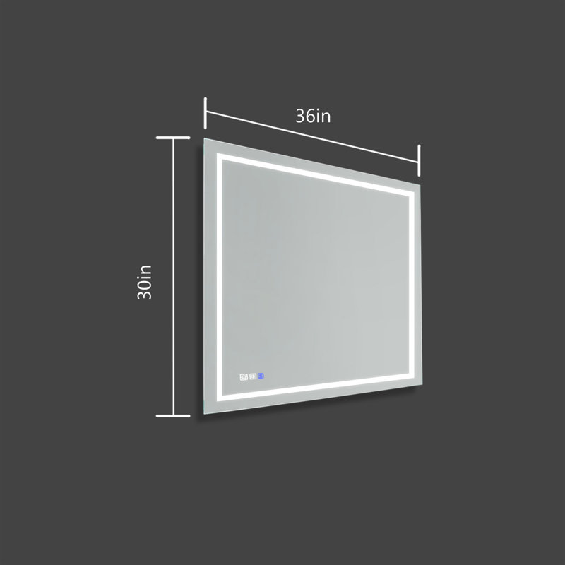 Miroir Alcee, 30 po x 36 po
