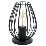 Nobleton 23cm Black Table Lamp