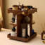 Boîte de rangement rotative pour cosmétiques