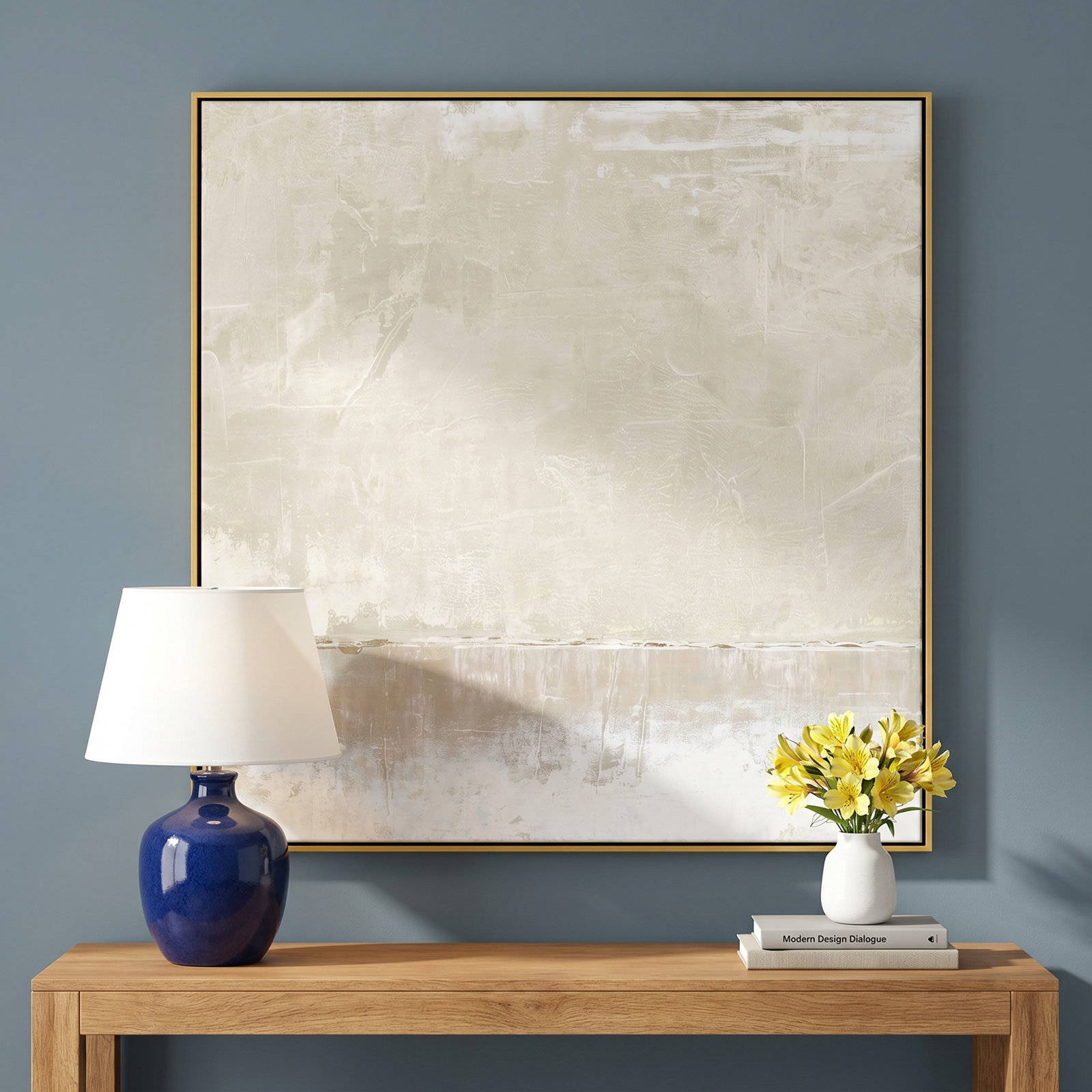 Delevan "Better Days" Print, 13.5" H x 13.5" W, Gold
