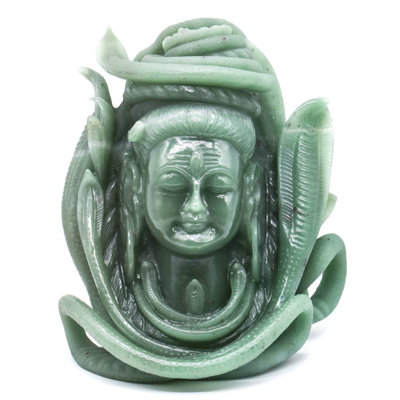 Stone Bust Decorative Object