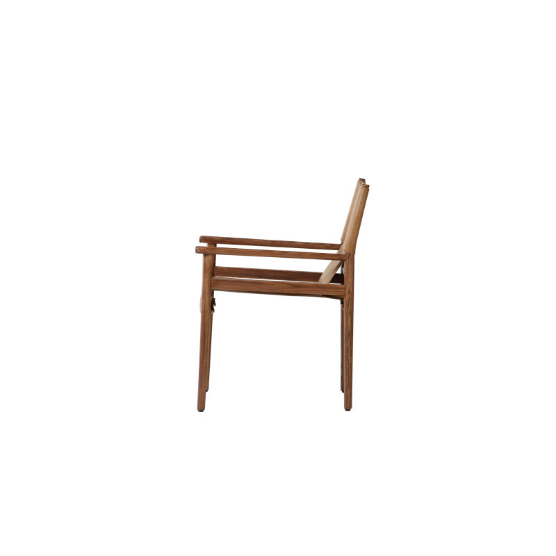 Remy Leather Arm Chair, Tan Genuine Leather