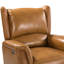 Fauteuil inclinable électrique en cuir véritable Domingo-938610670