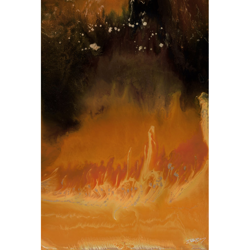 Igneous Painting by Blakely Bering, Outdoor, 45" H x 30" W x 1.5" D