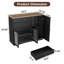 Buffet Farmhouse avec portes de grange