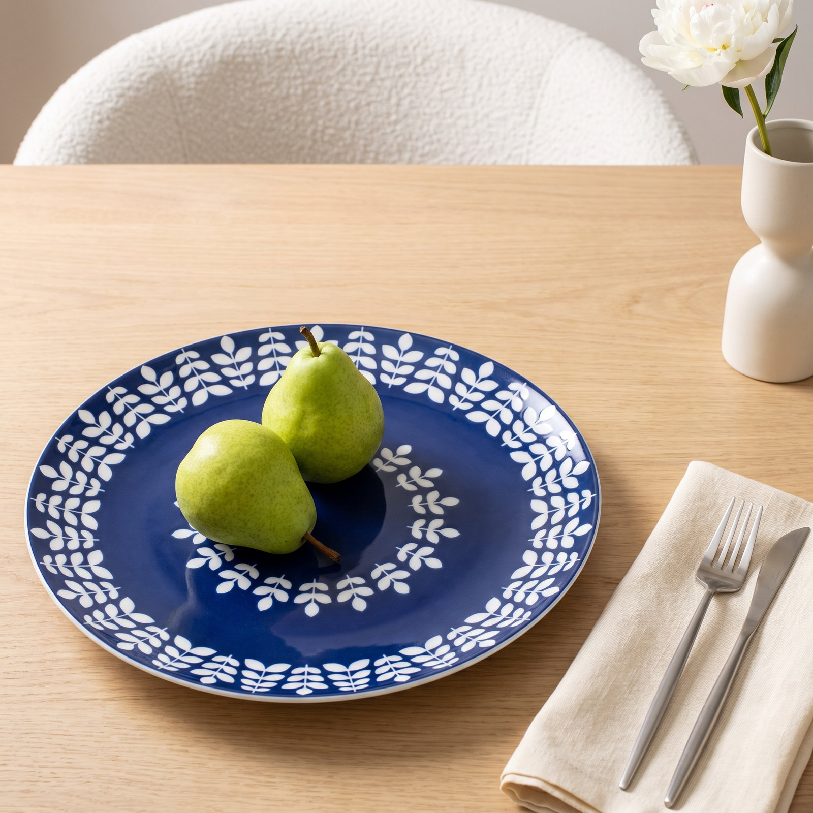 Bluefjord Round Porcelain Platter
