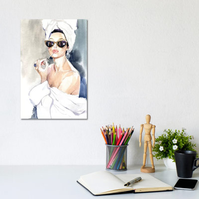 " Before the Mirror " Graphic Art Print