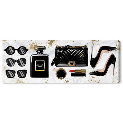 Mur d'art mural glamour par Art Remedy