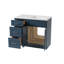 Meuble-lavabo simple avec plateau en quartz Disar-122120488-122120486