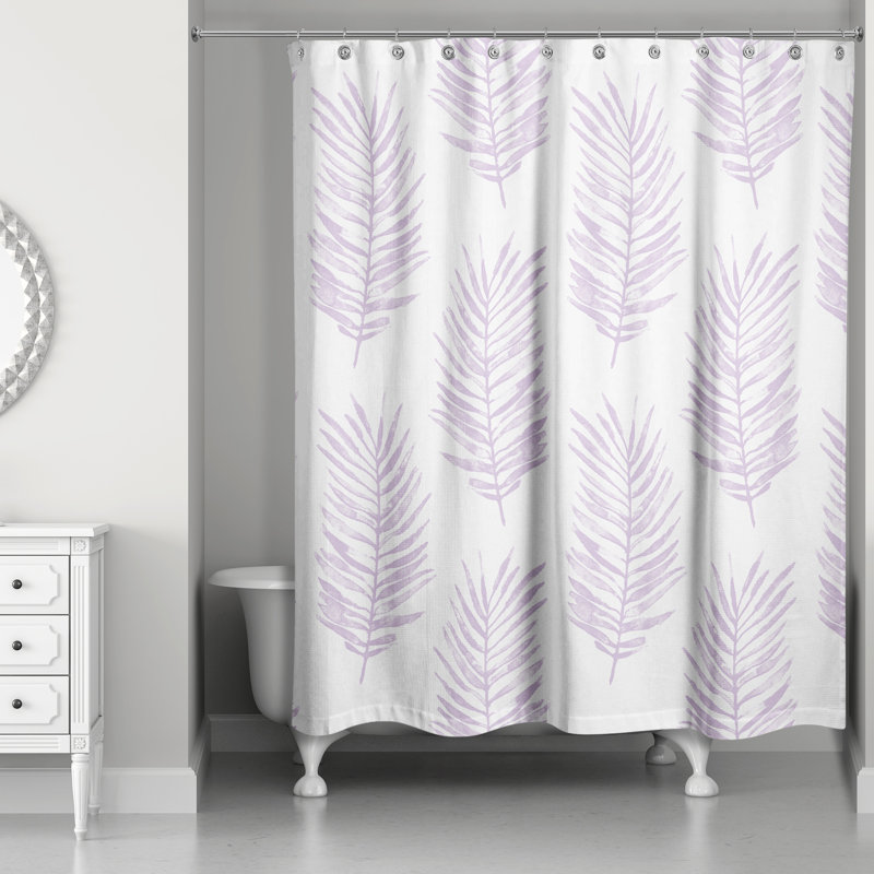 Rideau de douche Gattaca, Mauve