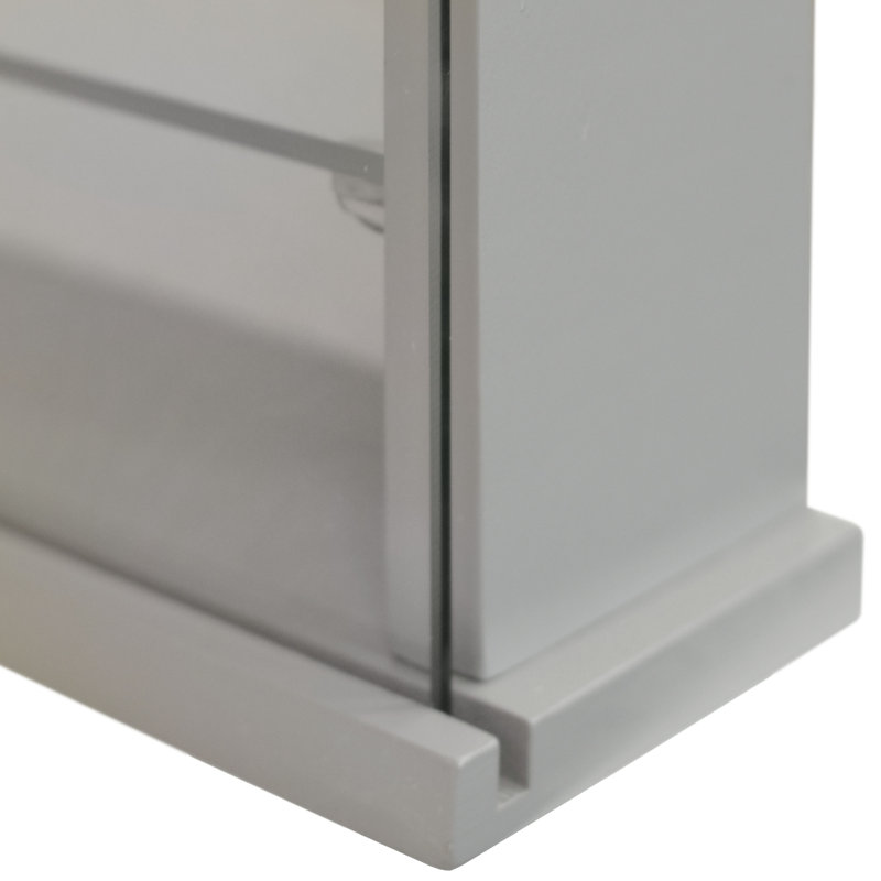 Display Cabinet, Grey