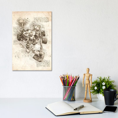 Mars Curiosity Rover by Cornel Vlad - Wrapped Canvas Print