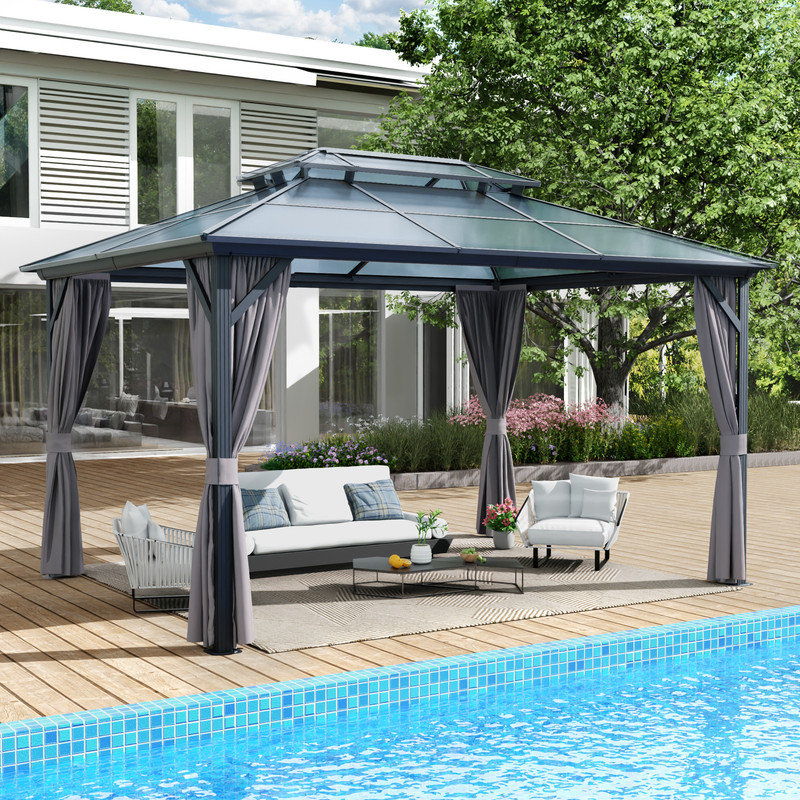 Aluminum Patio Gazebo with Durable Structure