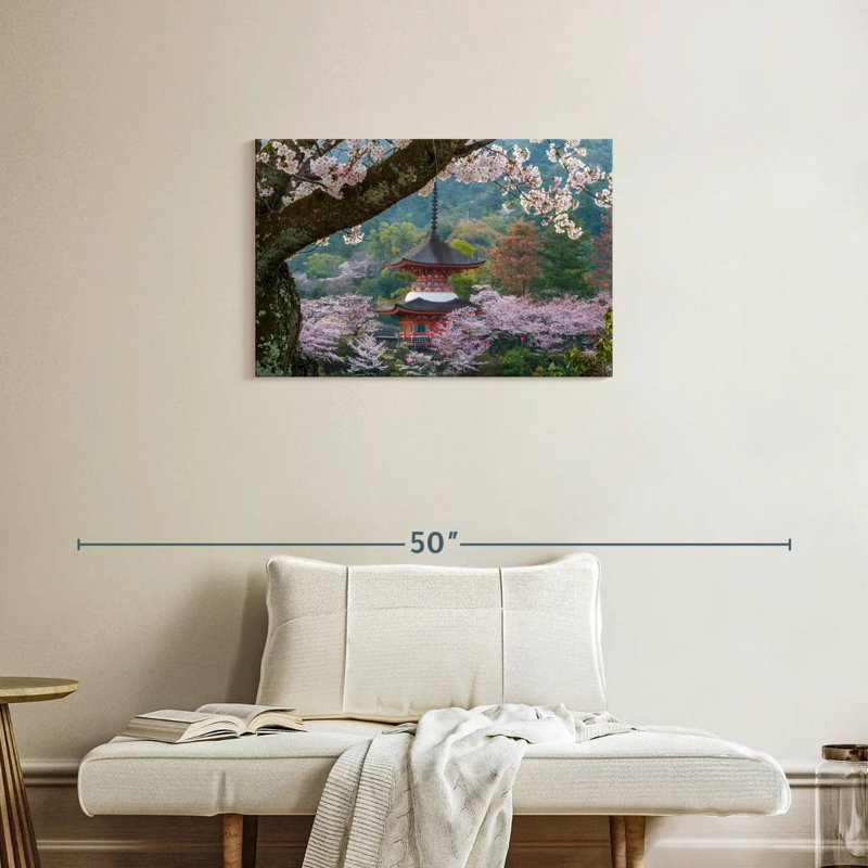 Adella, Japon, paysage, H 20 po x l 30 po