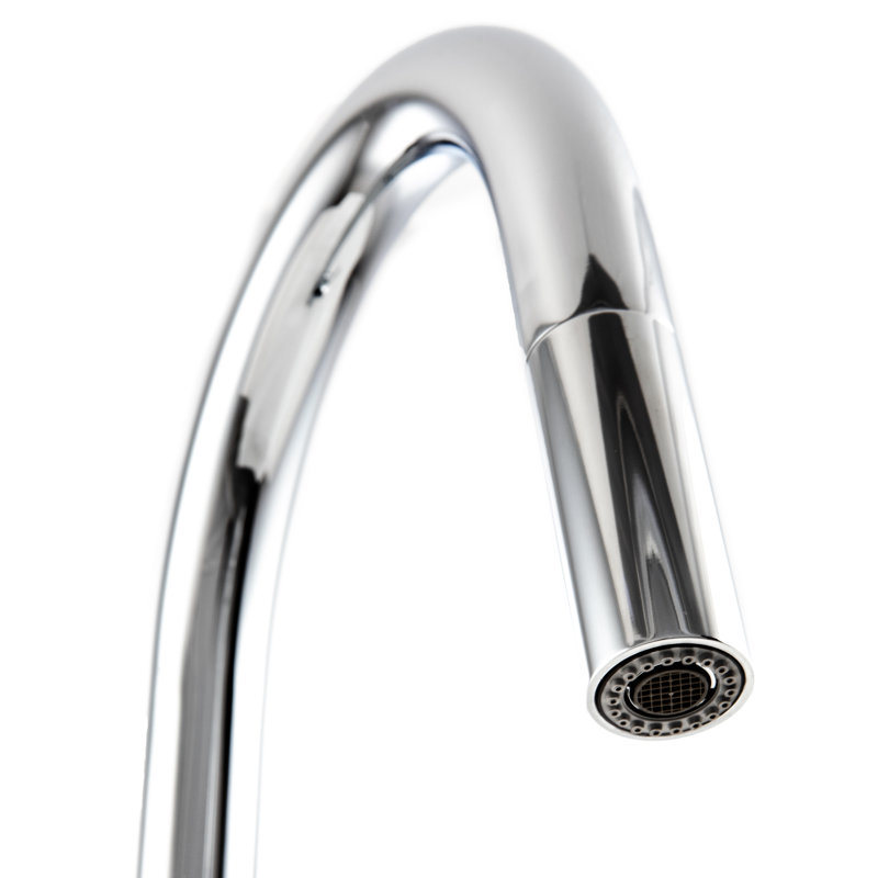 Arthur Single Handle Kitchen Faucet with Side Spray and Accessories, Chrome