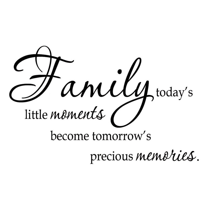 Adhésif décoratif Grigg Family Today's Little Moments, Noir